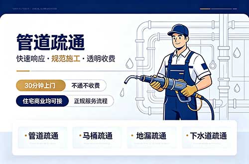 温岭管道疏通